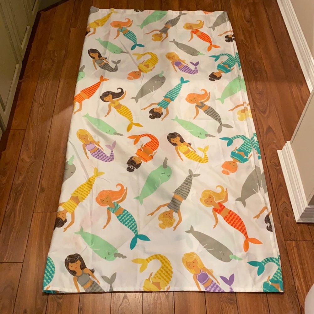 Pillowfort Mermaid Shower Curtain